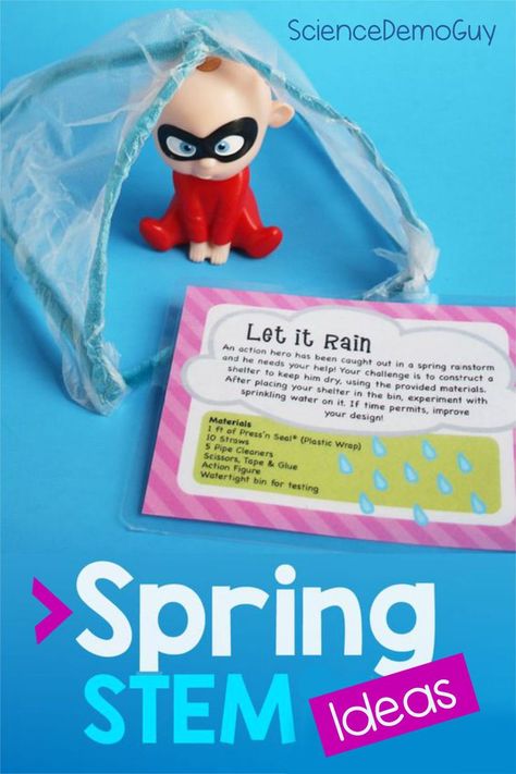 Check out these 6 different STEM Activities Elementary for Spring that use all the same simple, easy-to-find, and cheap materials. They are super low-prep. Stem Activities Elementary, Easter Stem Activities, Spring Stem Activities, Stem Task Cards, Science Summer Camp, Process Poster, Stem Summer Camp, Spring Stem, Thanksgiving Stem