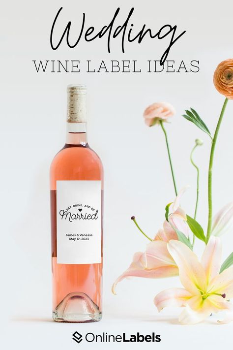 Wine Labels For Wedding, Free Printable Wine Labels, Personalized Wine Bottles Wedding, Wine Bottle Lables, Funny Wine Bottle Labels, Wine Label Ideas, Wine Bottle Favors, Wedding Alcohol, Labels Ideas