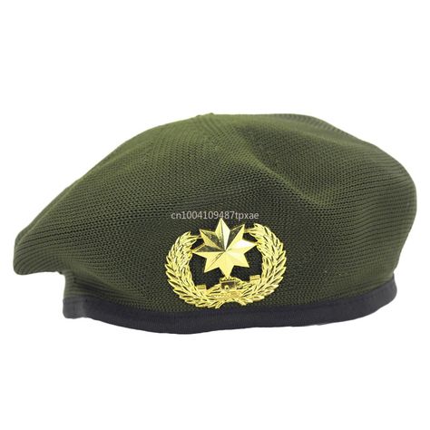 Hot Breathable Metal Badge Star Mesh Beret Sailor Dance Military Hat Performance Walking Travelling Army Beret, Military Costumes, Sailor Cap, Military Hats, Cardigan Y2k, Navy Cap, Army Hat, Hippie Top, Army Cap