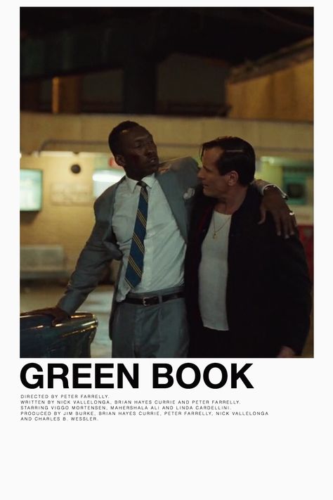 Greenbook Movie Poster, Green Book Movie, Green Book Wallpaper Movie, Green Book Wallpaper, Green Book, Creative Book Covers, Mahershala Ali, Film Posters Minimalist, Movies Worth Watching