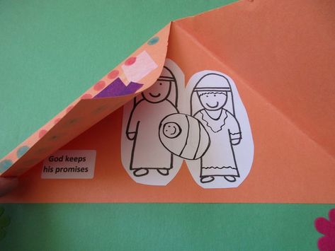 God Crafts, Tent Craft, Jesus Crafts, Abraham And Sarah, Bible Story Crafts, Preschool Bible, Bible Crafts For Kids, Birth Of Jesus, Sunday School Lessons