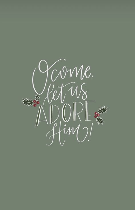 Merry Christmas Christian Wallpaper, Oh Come Let Us Adore Him Wallpaper, Christian Christmas Aesthetic Wallpaper, Merry Christmas Bible Verse, Reason For The Season, Christmas Bible Wallpaper, Christmas Lyrics Aesthetic, Christmas Wallpaper With Bible Verses, Christian Christmas Letter Board