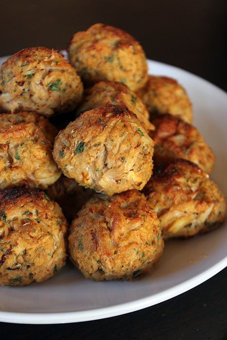 Crabmeat Recipes, Crab Balls Recipe, Crab Balls, Crab Recipes, Old Bay, Ritz Crackers, Goulash, Balls Recipe, Yellow Mustard