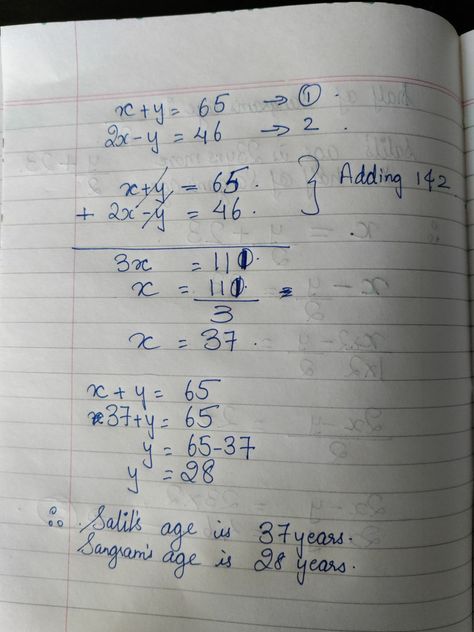 Simultaneous equations #byanupritashinde Simultaneous Equations, Equations, Math Equations, Quick Saves