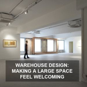 Warehouse Design: Making a Large Space Feel Welcoming Warehouse Design, Industrial Space, Empty Spaces, Track Lighting, The Space, How Can, Ceiling Lights, Feelings, Home Decor