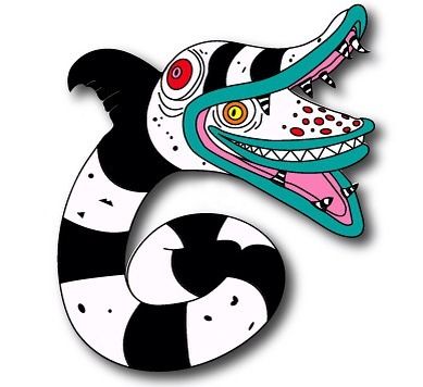 Available in our shop now our Sandworm lapel pin! This is a PRE-SALE and will… Sandworm Beetlejuice, Juice Party, Artist Block, Tim Burton Tattoo, Beetlejuice Cartoon, Horror Merch, Beetlejuice Sandworm, Carrie Diaries, Pumpkin Carving Contest