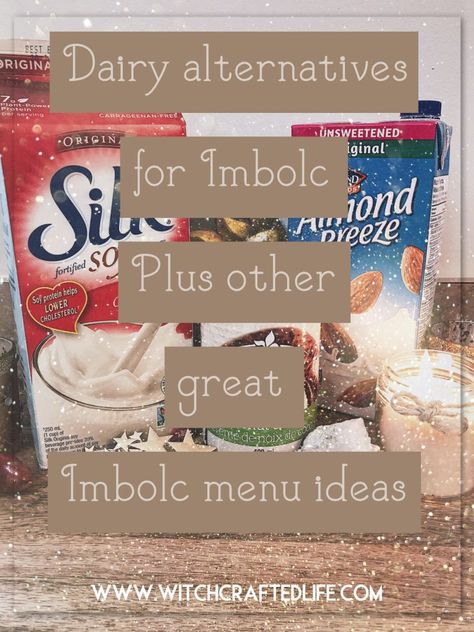 Dairy alternatives for Imbolc - plus other great Imbolc menu ideas | Witchcrafted Life Vegan Imbolc Recipes, Quinoa Milk, Pagan Holidays, Hemp Milk, Kitchen Witchery, Dairy Alternatives, Protein Power, Vegan Alternatives, Milk Alternatives