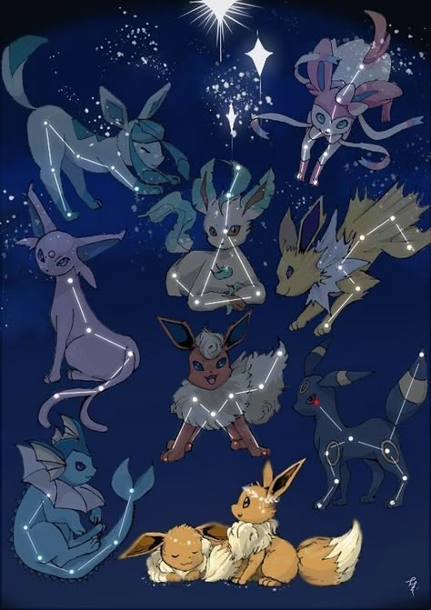 Evoluzioni Eevee, Eevee Cute, Kartu Pokemon, Pokemon Eevee Evolutions, Pokemon Mew, Eevee Evolution, Pokemon Backgrounds, Cool Pokemon Wallpapers, Oc Pokemon