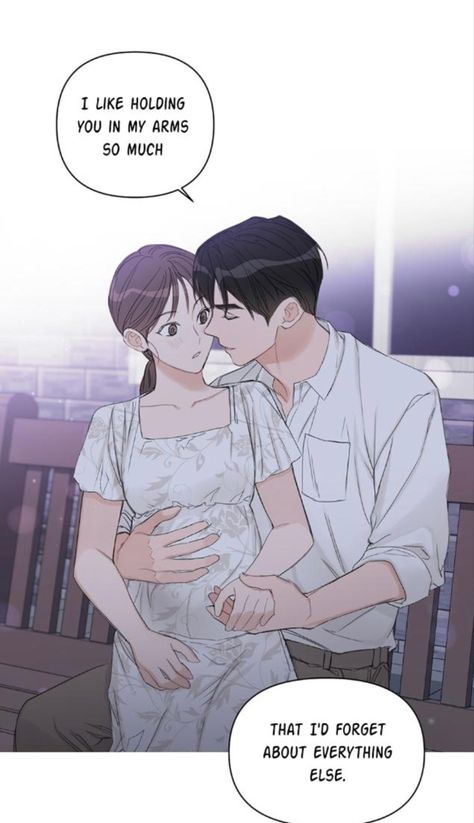 Positively Yours Webtoon, Anime Pregnant Couple, Anime Pregnant, Romantic Anime Couples, Online Comics, Romantic Manga, Cartoon Girl Drawing, Manga Collection, Cute Love Cartoons