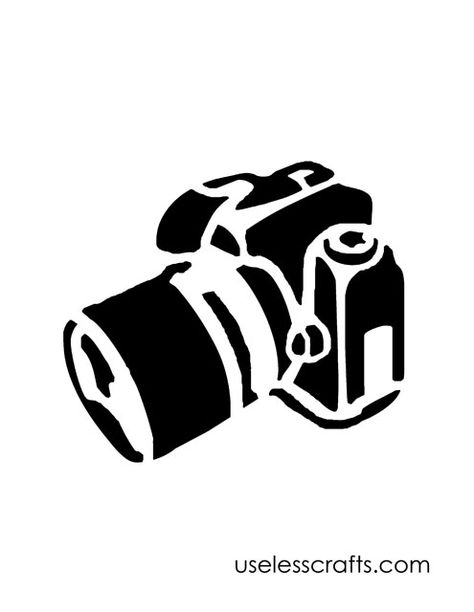 Camera Camera Cookies, Camera Stencil, 심플한 그림, Music Tattoo Designs, 3d Art Drawing, Stencil Printing, Free Stencils, Graffiti Drawing, Screen Printing Designs