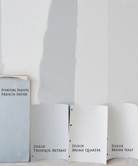 Choosing paint colours | I have been asked to help chose pai… | Flickr Dulux Tranquil Retreat, Dulux Grey, Bedroom Armchair, Porter Paint, Choosing Paint Colours, Dulux Paint, Choosing Paint, Kitchen Wall Colors, Tranquil Retreat