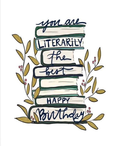 Screaming Happy Birthday to our founder/CEO of Summer Reading Creations! Without you this dream of a company wouldn’t be here to share with other book lovers 🫶🏻 If you want to wish the lovely lady behind all this Happy Birthday leave a comment below, and better yet head to the website and get your Blind Date with a Book made special by the birthday girl herself 🥳 Happy Birthday Books Image, Birthday Cards Book Lovers, Book Birthday Card Ideas, Happy Birthday Book Lover, Happy Birthday Books, 19 Bday, Happy Birthday Book, Happy 24th Birthday, Card Verses