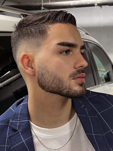 Men’s Facial Hair Styles 2023, Crew Cut Haircut Men Short, Haircut And Beard Styles, Short French Crop Hair Men, Short Hair Styles Boy, Men S Short Hairstyle, Short Haircut Men Straight Hair, Short Hairstyles For Men Straight Hair, Short Fade Haircut Men