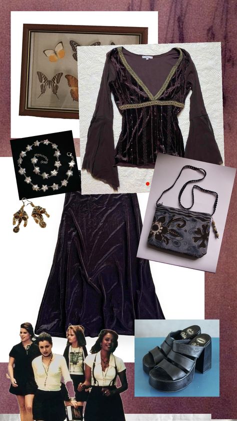 The craft witchy outfit inspo The Craft Outfits Aesthetic, The Craft Outfits, Craft Outfits, Whimsi Goth, Funky Fits, Witchy Outfits, Witchy Fashion, Style Goals, Witchy Vibes