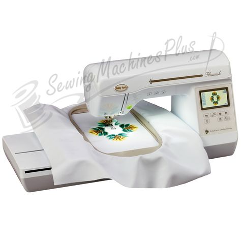 Baby Lock Flourish Embroidery Only Machine (BLMFO) Babylock Embroidery Machine, Baby Lock, Sewing Machines, Embroidery Machine, Right Hand, Sewing Machine, Touch Screen, Machine Embroidery, Get Started