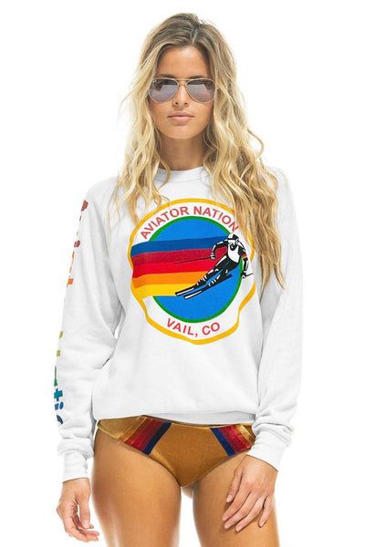 Boyfriend Hoodie, Aviators Women, Stitch Work, Aviator Nation, Mens Cashmere, White Crewneck, Womens Cashmere, Striped Hoodie, Cozy Sweatshirts