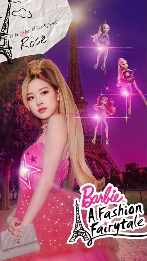 Edit by me DONT REPOST tags: blackpink rose barbie edit manip movie live action edit blackpinkrose ontheground #blackpink #roseblackpink #edit #barbie #barbieedit #afashionfarytale #manip #picsart #liveaction #barbiethemovie #bwiazx #chuu #edit Rose Barbie Blackpink, Blackpink Barbie, Chuu Edit, Blackpink Edit, Rose Park, Rosé Blackpink, Fashion Icon, Blackpink Photos, Pics Art