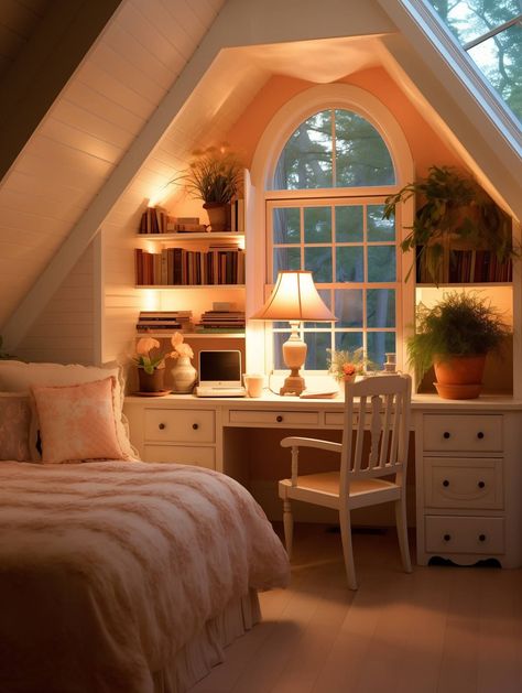 Attic Bedroom, غرفة ملابس, Dream House Rooms, Hus Inspiration, Dream House Interior, Dream Rooms, Dream House Decor, My New Room, House Inspo