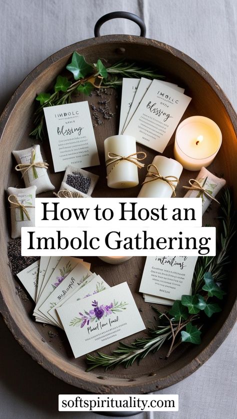 Discover everything you need to host an inspiring Imbolc gathering! Crafts, seasonal foods, and rituals to honor renewal and light.