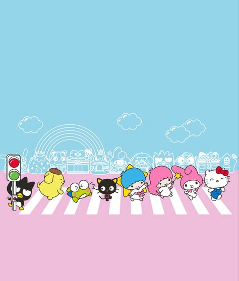 Sanrio Characters Background, Pink Classroom, Twitter Header Pictures, Hello Kit, Kitty Drawing, Hello Kitty Drawing, Header Pictures, Friends Party, Hello Kitty Pictures