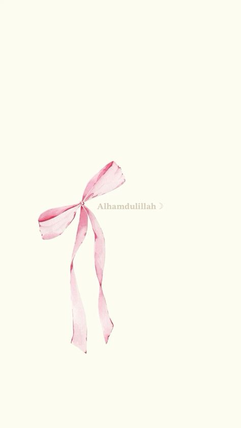 Bow Wallpaper Iphone, Pink Wallpaper Quotes, Quran Wallpaper, Islamic Wallpaper Iphone, Bow Wallpaper, 4 Wallpaper, Pretty Phone Wallpaper, Allah Wallpaper, Simple Phone Wallpapers