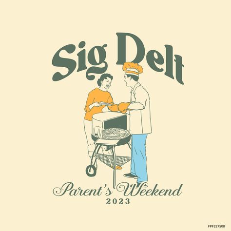 Baseball Bid Day, Weekend Design, Parents Weekend Shirts, Custom Merch, Friends Talking, Parents Weekend, Sigma Delta Tau, Sorority Shirt Designs, Sorority Shirt