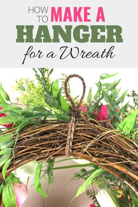 Diy Wreath Hanger, Diy Wreaths Decor, Holiday Door Wreaths, Diy Wreath Making, Silk Flower Wreaths, Deco Mesh Wreaths Tutorials, Deco Mesh Wreaths Diy, Mesh Wreath Tutorial, Wreath Inspiration