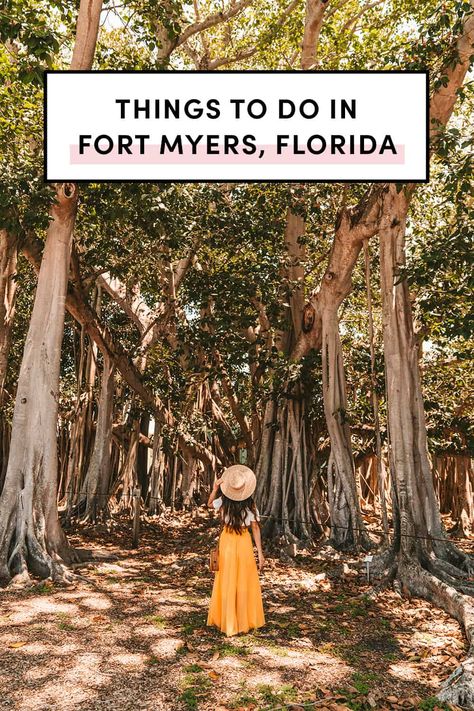 Ft Meyers Beach, Outfits Miami, Fort Myers Beach Florida, Florida Travel Guide, Florida Landscaping, Cape Coral Florida, Florida Adventures, Florida Orlando, Things To