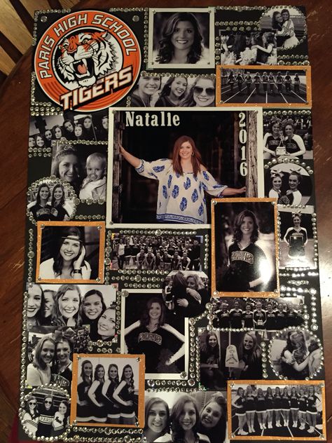 Senior Cheer Night Poster #seniornight #seniorposter #cheer Senior Boards, Senior Night Poster, Senior Poster, Night Basketball, Senior 25, Senior Board, Basketball Senior Night, Highschool Graduation, Senior Night Posters