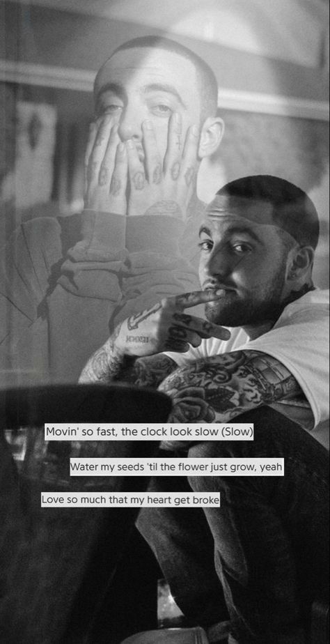 Mac Miller Lyrics Wallpaper, Aesthetic Mac Miller, Aesthetic Mac Wallpaper, Mac Miller Wallpaper, Mac Miller Quotes, Mac Angel, Mac Collection, Quotes Tumblr, Best Mac