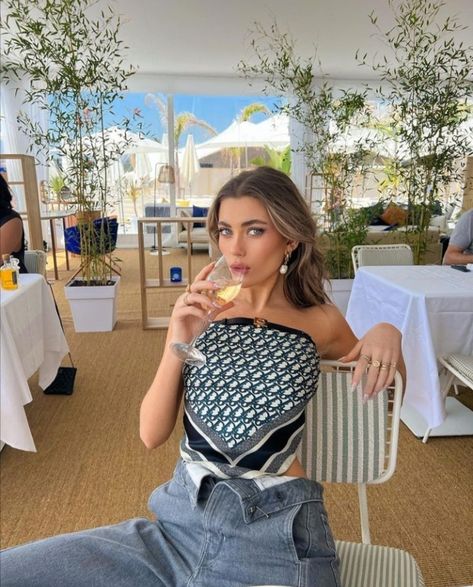 Amelie Zilber, Dior Girl, Young And Beautiful, Rich Girl, Cute Fits, Louis Vuitton Bag Neverfull, Amelie, Fitness Inspo, Girls Trip