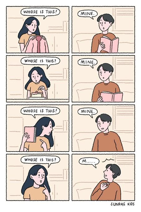 Sundae Kids, Relationship Comics, Quotes Cute, Cute Couple Comics, Mine Mine, Comics Love, Couples Comics, Cartoons Love, Cute Love Stories