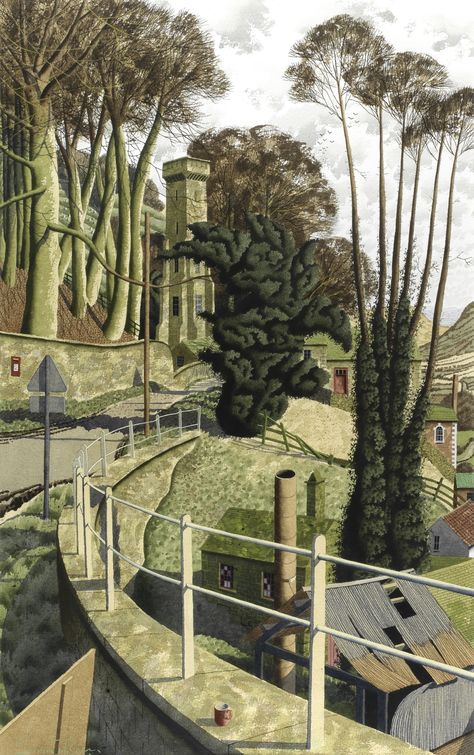 Simon Palmer, Duncan Grant, English Landscape, Veteran Car, Pastel Poster, Rural Scenes, Irish Art, Landscape Art Painting, Artwork For Home