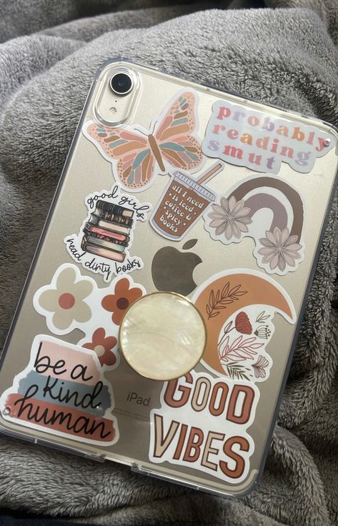 Ipad Decorations Sticker, Ipad Mini Aesthetic, Mini Aesthetic, Ipad Stickers, Ipad Organizer, Aesthetic Ipad, Ipad Essentials, Kindle Paperwhite Case, Ipad Mini 6