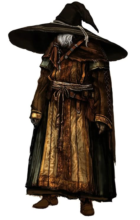 Mage - Pictures & Characters Art - Dark Souls Dark Souls Concept, Souls Concept Art, Old Wizard, Dark Souls Concept Art, Souls Art, Black Mage, Fantasy Wizard, Demon Souls, Heroic Fantasy