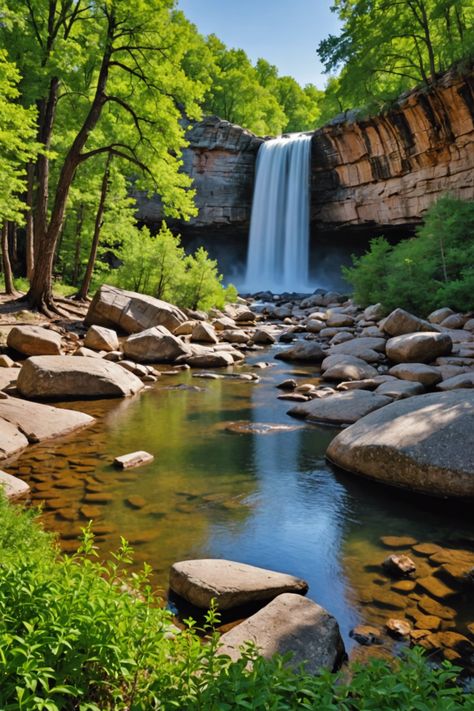 Nature’s Bounty: Exploring the Best State Parks in Oklahoma Natural Falls State Park Oklahoma, Oklahoma Nature, Oklahoma Camping, Oklahoma State Parks, Beavers Bend State Park, Broken Bow Lake, Oklahoma Travel, Water Sports Activities, Autumn Nature