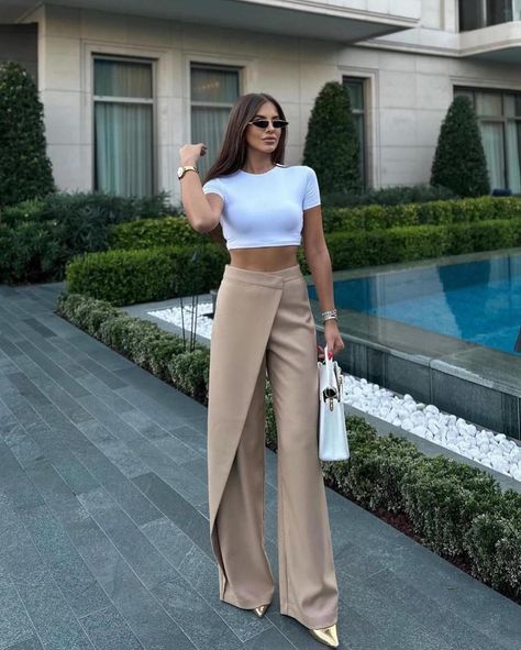 🛍Most Chic Items ➡️ Link In BIO • 🔝BASSIAMI is the best women’s store according to the results of V-Magazine 2023 🌍Free Worldwide Shipping 🔄Easy Return 👠Making Girls Happy since 2013 . ✅ Get Extra 12% OFF ➡️ Use LINK IN BIO • #satinskirt #skirtstyle #outfitideas #outfitcombinations #outfitinspo #transseasonal #howtowear #howtostyle #capsulewardrobe #capsulecloset #wardrobeessentials #wardrobemusthave #wardrobestaple #stylisttips #easyoutfit #easystyle #everydaywear #outfitstyles #styletrends High Waist Pants, Long Trousers, New Pant, Loose Pants, Zara Pants, Guest Outfit, Monokini, Waist Pants, Casual Outfit