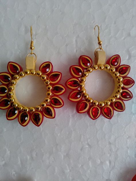 Jamini Roy, Paper Quilling Earrings, Modern Art Canvas Painting, Quilling Earrings, Origami Jewelry, Paper Punch, Quilling Designs, Handmade Jewelry Diy, Paper Quilling