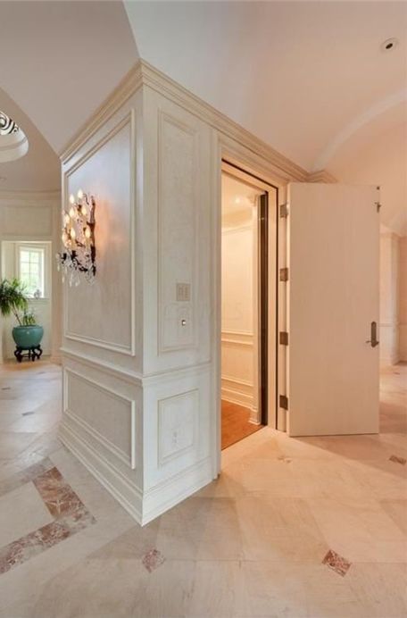 House Lift, Elevator Interior, Stone Mansion, Elevator Design, Emergency Call, House Elevation, Classic House, Family House, Design Planning