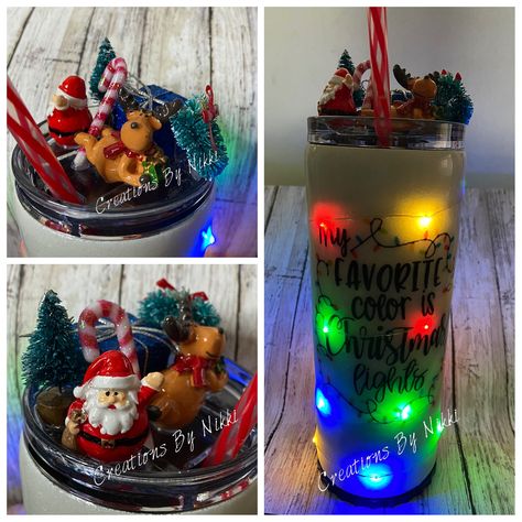 Tumbler Toppers Diy, Tumbler Topper Ideas, Tumbler Toppers, Creative Easter Baskets, Tumbler Cups Personalized, Toppers Diy, Christmas Cups, Christmas Topper, Glitter Tumbler Cups