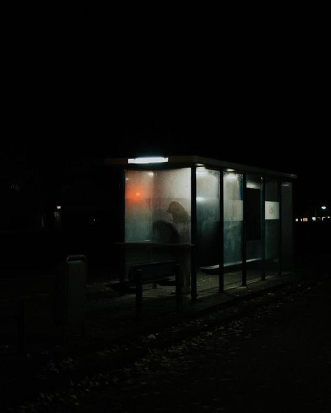 Empty Street Night, Empty Street, A Level Photography, Photo Corners, World Photo, Moving Image, Bus Station, Media Images, Bus Stop