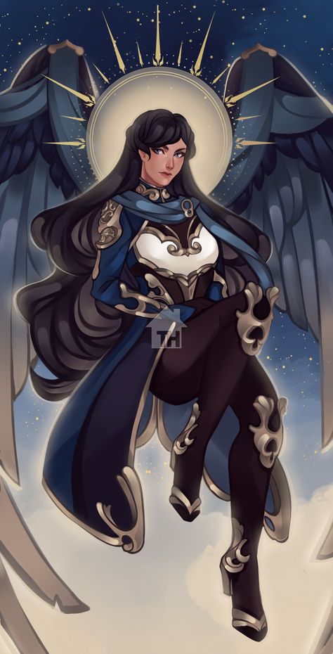 Seraphina on Toyhouse Light Bringer, People Drawings, Dnd Races, Dungeons And Dragons Characters, Dnd Art, D&d Dungeons And Dragons, Dungeons And Dragons Homebrew, Amazing Drawings, Character Creation