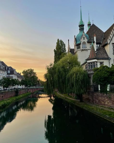 Mediterranean Aesthetic, France Aesthetic, Strasbourg France, Aesthetic Places, Sweet Escape, Visit Europe, Euro Summer, Dream City, Greek Island