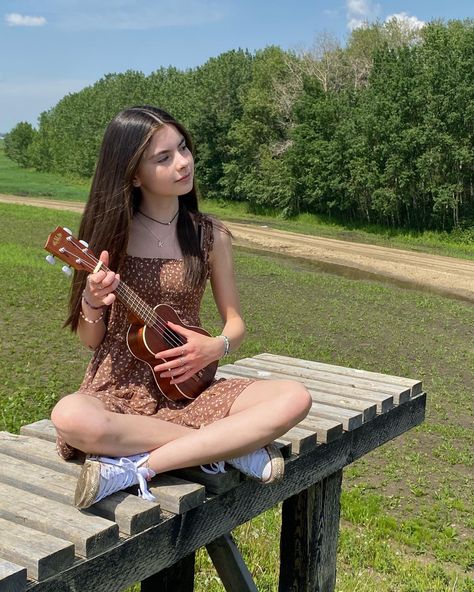 Insta @keely.king.official Ukelele, God First, Free Spirit, Sleeveless Dress, Instagram