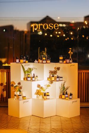 Prose Launch at Melrose Place LA | 34 more photos on PartySlate Product Launching Event, Brand Launch Party, Product Launching, Outdoor Rehearsal Dinner, Wife Of The Party, Baby Shower Venues, Birthday Venues, Gucci Garden, Branding Elements