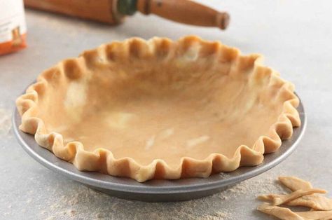 Whole Wheat Pie Crust | King Arthur Flour: Whole wheat single-pie crust. Wheat Pie Crust, Whole Wheat Pie Crust, Pie Crust From Scratch, Flaky Pie Crust Recipe, Homemade Pie Crust Recipe, Pie Crust Recipe, Perfect Pie Crust, How To Make Pie, King Food