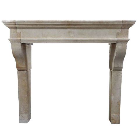 1stdibs.com | French Louis XIII Period Limestone Fireplace - 17th century Castle Fireplace, Reclaimed Fireplace Mantel, French Fireplace Mantel, French Limestone Fireplace, Fireplaces And Mantels, Limestone Mantel, Antique Fireplace Surround, Fireplace Style, Antique Fireplace Mantels