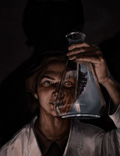 Crazy Scientist, Chemistry Art, Arkham Horror, Dr Jekyll And Mr Hyde, Mad Scientists, Jekyll And Hyde, Jekyll And Mr Hyde, Dr Jekyll, Horror Vintage