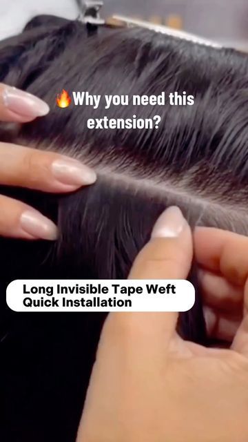 Invisible Tape In Hair Extensions, Tape In Hairstyles, Tape In Hair Extensions Placement, Tape In Extensions Black Women, Pictures Of Short Haircuts, Hair Extensions Tutorial, Bead Extensions, Keratin Hair Extensions, Hair Extension Salon