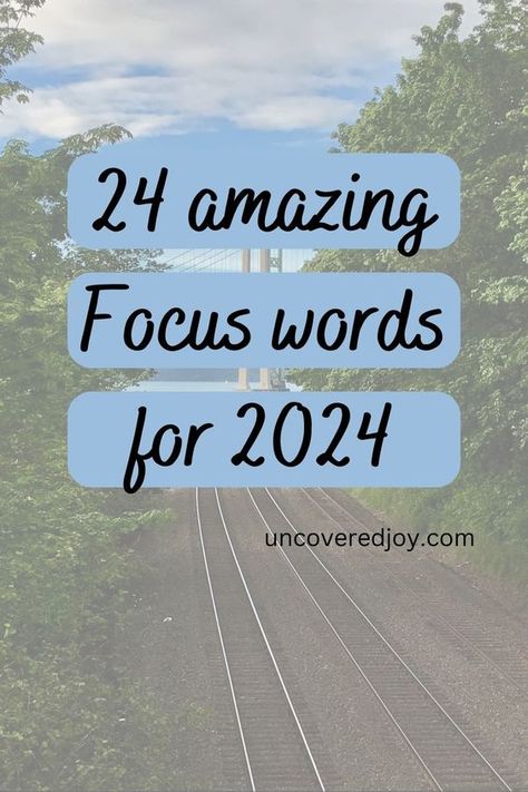 WOW!!! This list of 24 focus words is exactly what I needed to find inspiration for my new word of the year! My Word For 2024, Words Of The Year 2024, Biblical Word Of The Year, Word Of The Year Intentional, Christian Word Of The Year, Word For 2024, Word Of The Year Ideas 2024, Word Of The Year 2024 Christian, Words For 2024